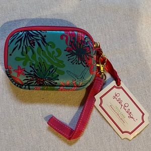 NWT Lilly Pulitzer tech case, coin purse, wristlet